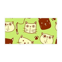 Cute-hand-drawn-cat-seamless-pattern Yoga Headband