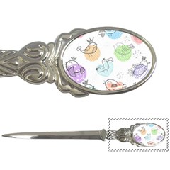 Cartoon-bird-cute-doodle-bird Letter Opener