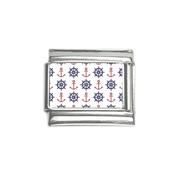 Nautical-seamless-pattern Italian Charm (9mm)