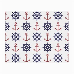 Nautical-seamless-pattern Small Glasses Cloth