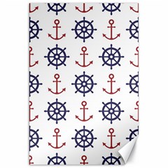 Nautical-seamless-pattern Canvas 20  X 30 