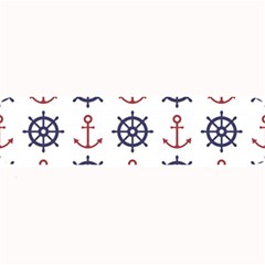 Nautical-seamless-pattern Large Bar Mat