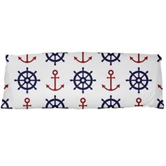 Nautical-seamless-pattern Body Pillow Case Dakimakura (two Sides) by Jancukart