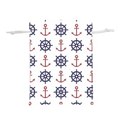 Nautical-seamless-pattern Lightweight Drawstring Pouch (l) by Jancukart