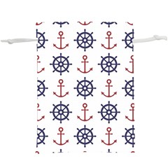 Nautical-seamless-pattern  Lightweight Drawstring Pouch (xl)