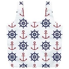 Nautical-seamless-pattern Full Print Recycle Bag (xxl)