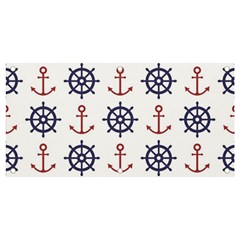 Nautical-seamless-pattern Banner And Sign 4  X 2 