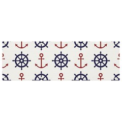 Nautical-seamless-pattern Banner And Sign 9  X 3 