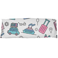 Transportation Seamless Pattern Body Pillow Case (dakimakura)