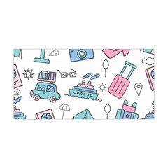 Transportation Seamless Pattern Yoga Headband by Jancukart