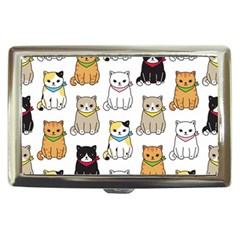 Cat-kitten-seamless-pattern Cigarette Money Case