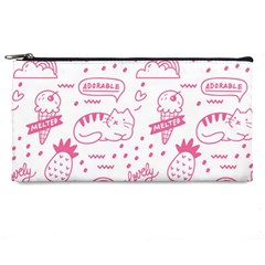 Cute-girly-seamless-pattern Pencil Case