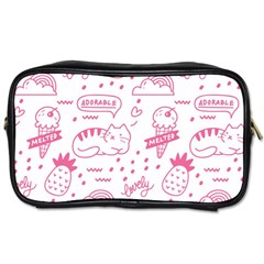 Cute-girly-seamless-pattern Toiletries Bag (two Sides)