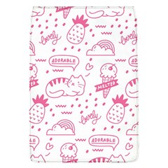 Cute-girly-seamless-pattern Removable Flap Cover (l)