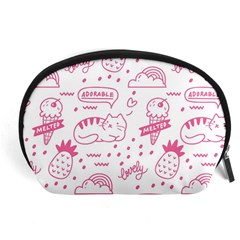 Cute-girly-seamless-pattern Accessory Pouch (large)