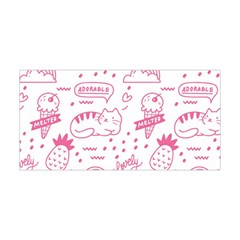 Cute-girly-seamless-pattern Yoga Headband