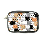 Cute-cat-kitten-cartoon-doodle-seamless-pattern Coin Purse Front