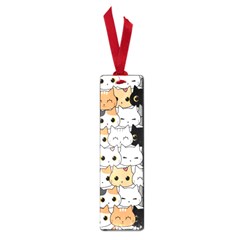 Cute-cat-kitten-cartoon-doodle-seamless-pattern Small Book Marks