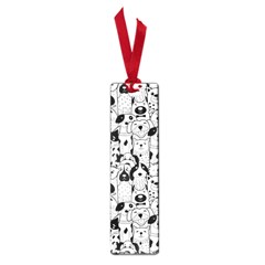 Seamless-pattern-with-black-white-doodle-dogs Small Book Marks