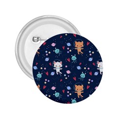 Cute-astronaut-cat-with-star-galaxy-elements-seamless-pattern 2.25  Buttons