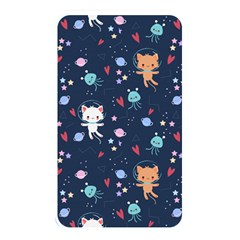 Cute-astronaut-cat-with-star-galaxy-elements-seamless-pattern Memory Card Reader (Rectangular)