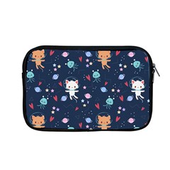 Cute-astronaut-cat-with-star-galaxy-elements-seamless-pattern Apple MacBook Pro 13  Zipper Case