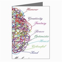 Neurodivergent Creative Smart Brain Greeting Card