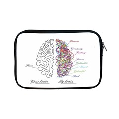 Neurodivergent Creative Smart Brain Apple Ipad Mini Zipper Cases by Wegoenart