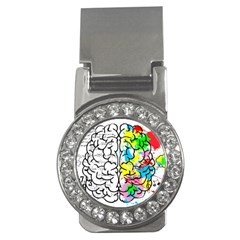 Brain Left Logic Language Science Money Clips (cz)  by Wegoenart