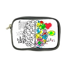 Brain Left Logic Language Science Coin Purse by Wegoenart