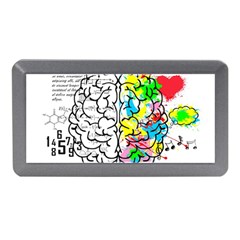 Brain Left Logic Language Science Memory Card Reader (mini) by Wegoenart