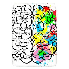 Brain Left Logic Language Science Removable Flap Cover (s) by Wegoenart