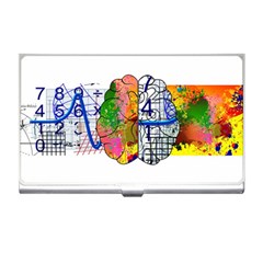 Brain Cerebrum Biology Abstract Business Card Holder