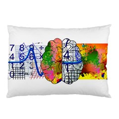 Brain Cerebrum Biology Abstract Pillow Case (Two Sides)