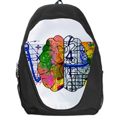 Brain Cerebrum Biology Abstract Backpack Bag