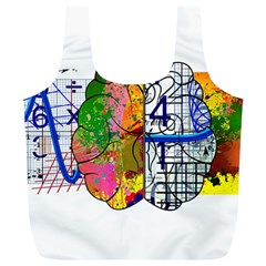 Brain Cerebrum Biology Abstract Full Print Recycle Bag (XL)