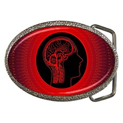 Artificial Intelligence Brain Think Belt Buckles by Wegoenart