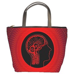 Artificial Intelligence Brain Think Bucket Bag by Wegoenart