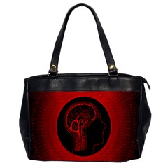 Artificial Intelligence Brain Think Oversize Office Handbag by Wegoenart