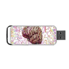 Brain Think Neurons Circuit Portable Usb Flash (one Side) by Wegoenart