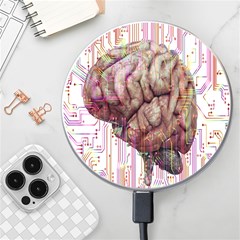 Brain Think Neurons Circuit Wireless Charger by Wegoenart