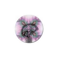 Tourette Syndrome Epilepsy Brain Golf Ball Marker by Wegoenart