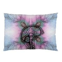 Tourette Syndrome Epilepsy Brain Pillow Case by Wegoenart