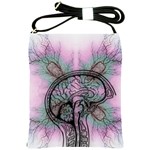 Tourette Syndrome Epilepsy Brain Shoulder Sling Bag Front