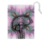 Tourette Syndrome Epilepsy Brain Drawstring Pouch (5XL) Front