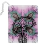 Tourette Syndrome Epilepsy Brain Drawstring Pouch (5XL) Back