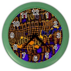 Binary Code Transformation Color Wall Clock