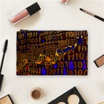 Binary Code Transformation Cosmetic Bag (Medium) Front