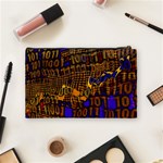 Binary Code Transformation Cosmetic Bag (Medium) Back