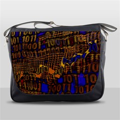 Binary Code Transformation Messenger Bag